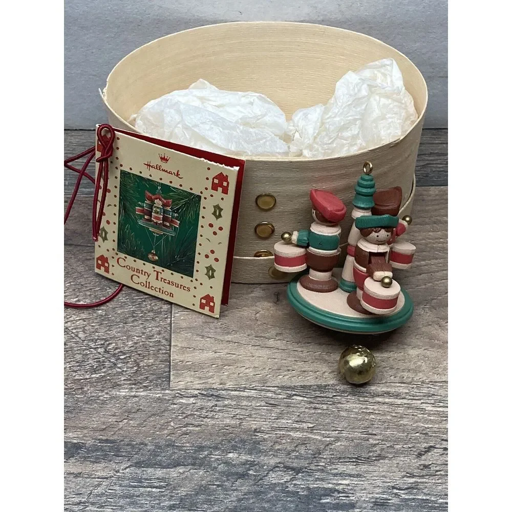 Hallmark 1986 Country Treasures Collection‎ Little Drummer Christmas Ornament